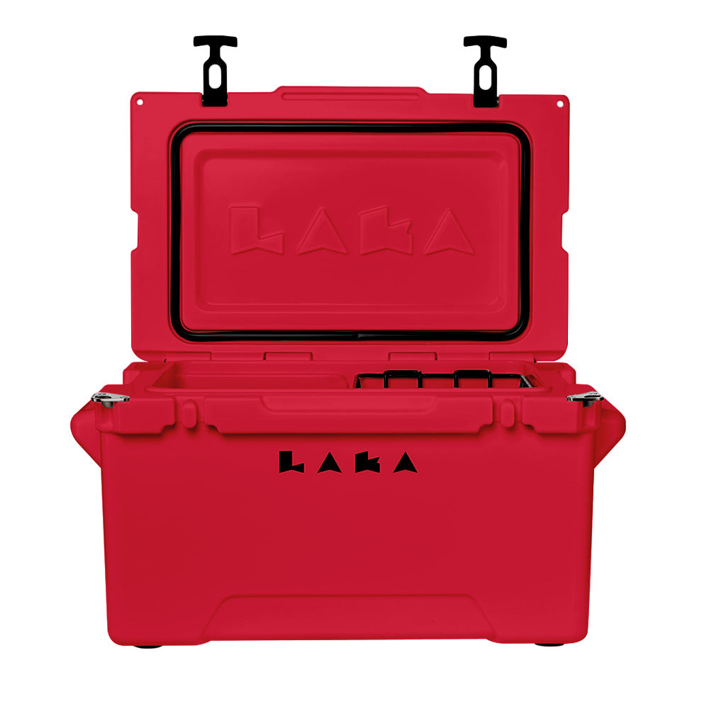 LAKA Coolers 45 Qt Cooler Red 1084